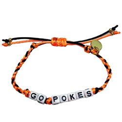 FAN GLAM GO POKES BRAIDED BRACELET