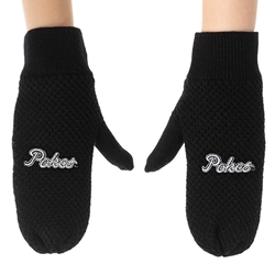 POKES KNIT MITITENS
