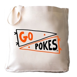 OSU DOUBLE COLLEGIATE PENNANT TOTE