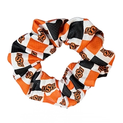 CHECKERED LOGO SCRUNCHIE