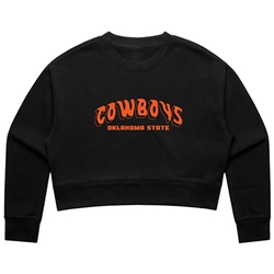 COWBOYS 3D PUFF CROP CREW