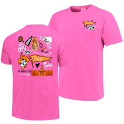 CUTESY CAMPUS COMFORT COLOR TEE