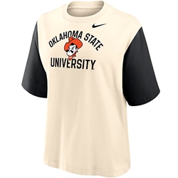 COLOR BLOCK BOXY TEE