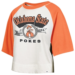 '47 INFIELD SHIFT RAGLAN CROP TEE