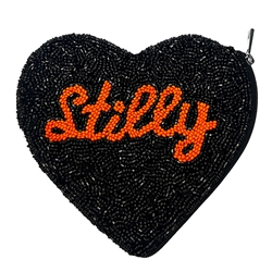 FAN GLAM STILLY HEART COIN BAG