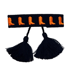 FAN GLAM BOOT TASSEL BRACELET