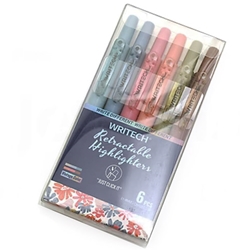 WRITECH RT HIGHLIGHTER - VINTAGE 6PK
