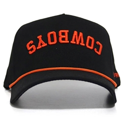 NO RIVALS UPSIDE DOWN COWBOYS CAP