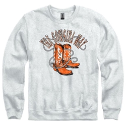 THE COWGIRL WAY DOUBLE STEP SWEATSHIRT