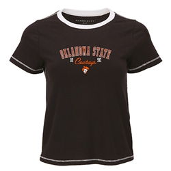 CONTRAST STITCH BABY TEE