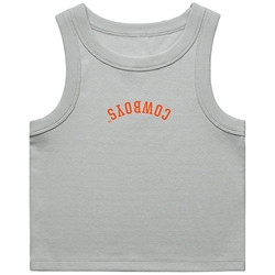 REVERSE RIDGE RIBBED TANK
