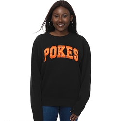 POKES APPLIQUE CREW
