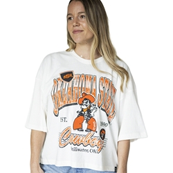 MADDUX MULTIMEDIA SEMI CROPPED TEE