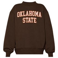OKSTATE MOCK NECK