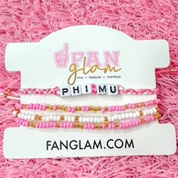 PHI MU STACK BRACELET