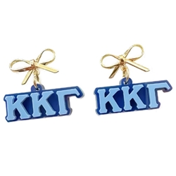 KAPPA BOW CHARM DANGLES