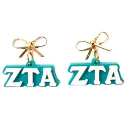 ZETA BOW CHARM DANGLES