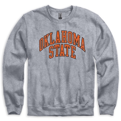 OK STATE CLASSIC GREY CREW