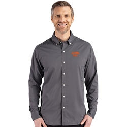CUTTER & BUCK GINGHAM DRESS SHIRT