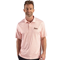 CUTTER & BUCK PIKE FERN PRINT POLO
