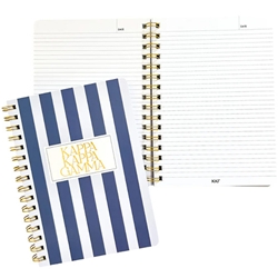 KAPPA STRIPE NOTEBOOK