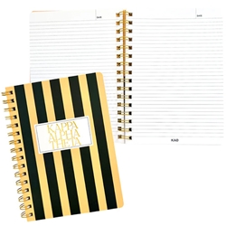 THETA STRIPE NOTEBOOK