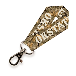 OKSTATE WOODLAND CAMO KEY STRAP