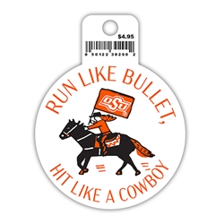 JULIA GASH RUN LIKE BULLET STICKER