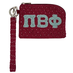 PI PHI BEADED COIN WRISTLET