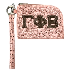 G PHI BEADED COIN WRISTLET