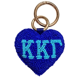 KAPPA BUBBLE HEART CHARM