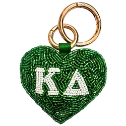 KAPPA DELTA BUBBLE HEART CHARM