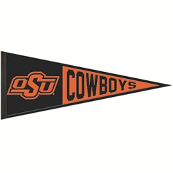 OSU COWBOYS WOOL APPLIQUE PENNANT