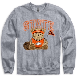BASKETBALL BEAR NECESSITIES CREW