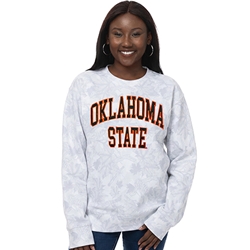 OKSTATE CAMO SPORT FLEECE CREW