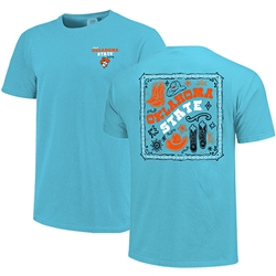 OKSTATE BANDANA TEE