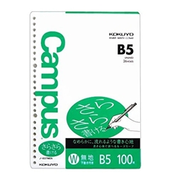 CAMPUS LOOSE LEAF PAPER - SMOOTH - PLAIN B5
