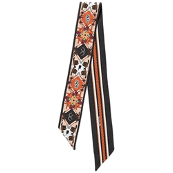 SATURDAY SILKS OSU ALL-STAR SKINNY SCARF
