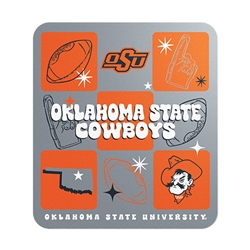FOOTBALL SQUARES STICKER