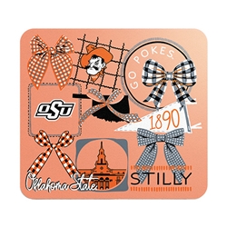 GINGHAM BOWS STICKER