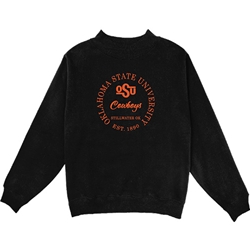 CIRCULAR MOTION MOCK NECK
