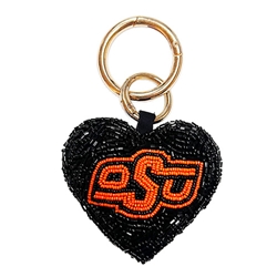 FAN GLAM HEART BAG CHARM