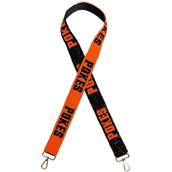 FAN GLAM POKES BARBWIRE BAG STRAP