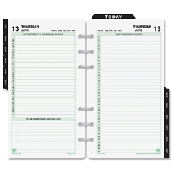 shopokstate day timer appointment 2ppd ref planner refills